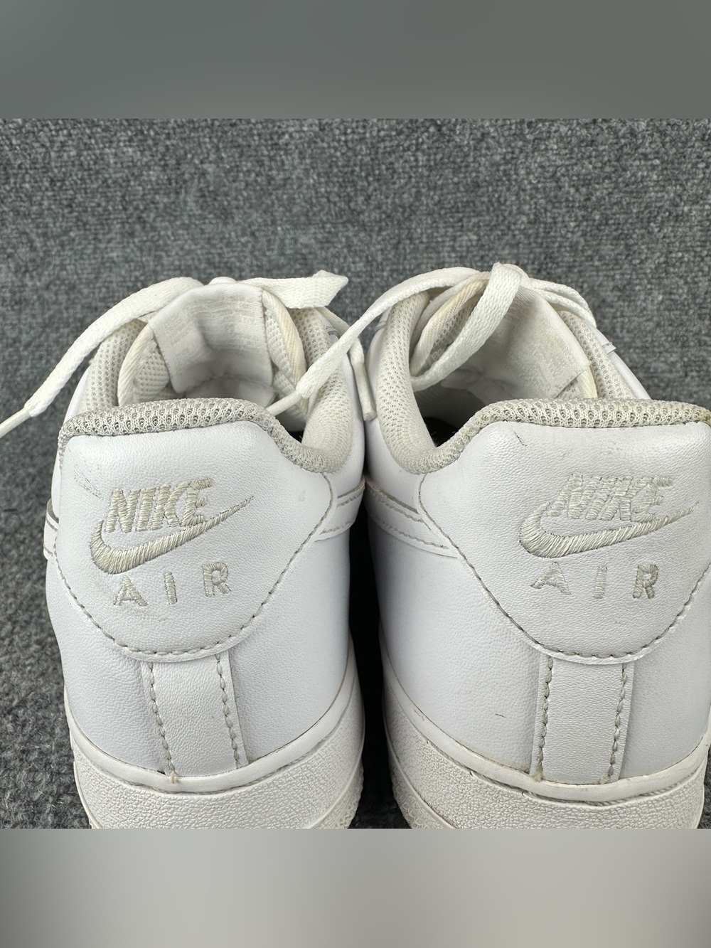 Nike Air Force 1 07 Triple White Women's Size 8 Sneakers Shoes DD8959-100 Low - Picture 11 of 16